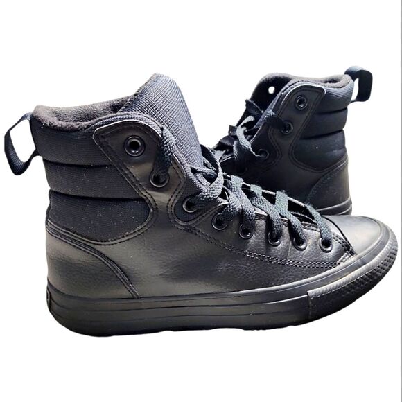 Converse Chuck Taylor Berkshire Sneakers Black 171447C Size 6.5 Men / 8.5 Women - Picture 1 of 9